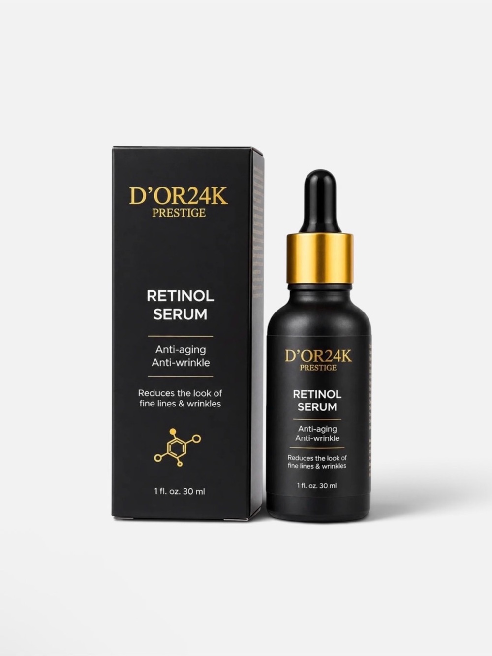 D'OR24K Prestige Retinol Serum - Anti-Aging Face Serum new